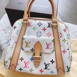 LOUIS VUITTON Monogram Multicolore Priscilla Bag